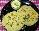 मका मुरमुरा उत्तपम(Corn Murmura Uttapam Recipe In Marathi) रेसिपी स्टेप 4 फोटो 