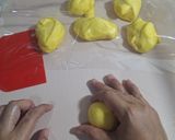 Foto langkah ke 5 dari resep Bakpao Labu Kuning Isi Cokelat.
