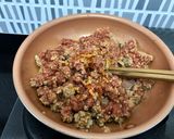 Hình bước làm 3 của món Tantan miso udon