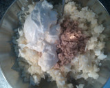 Foto del paso 1 de la receta: Marinera o ensaladilla rusa con anchoa en rosquilla