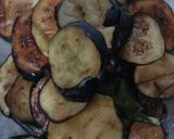 A picture of step 2 of Banjan (Brinjal) Burhani and Tawa Naan 🍆.
