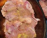 Gombás csirkecomb recept fázis 1 fotója