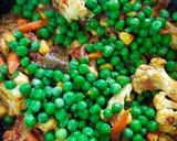 A picture of step 6 of Vegetable Biryani.