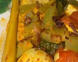 Foto langkah ke 10 dari resep Telur Tahu Tempe Labu Kuah Kuning.