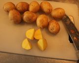 Foto del paso 7 de la receta: Mayonesa de pez, pero sin él, por cocorito así que horneado y acompañando