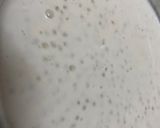 A picture of step 5 of Coconut milk sago with mango.
