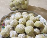 Foto langkah ke 4 dari resep Putri salju pandan eggless.