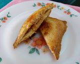 A picture of step 5 of Peanut Butter Toasted Sandwich.