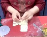 A picture of step 4 of Aloo Samosa in Chatai Shape.