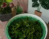 Foto langkah ke 1 dari resep Rujak kangkung sambel asem.