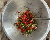 Foto langkah ke 4 dari resep Cumi Asin Pete.