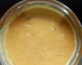 A picture of step 4 of Caramel custard pudding dessert.