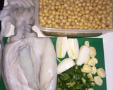 Foto del paso 1 de la receta: Garbanzos con sepia