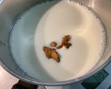 Une image de l'étape 1 de Crèmes douceur à la vanille et cacahuète.