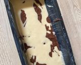 Une image de l'étape 2 de Marbré avec glaçage éclat de noisette.