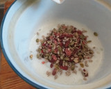 Foto del paso 1 de la receta: Barras de cereal bañado de chocolate y frutos secos