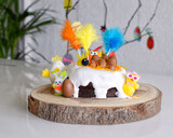 Foto del paso 8 de la receta: Mona de Pascua de chocolate cubierta con merengue suizo | @DarixLAB