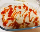 A picture of step 6 of Baked Cheese Pasta with Soya chunks.