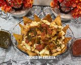 A picture of step 5 of Dahi Phulki with Papri Chana Chaat Recipe.