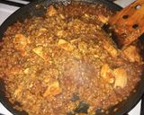 Mennyei paradicsomos-csirkés bulgur recept fázis 4 fotója