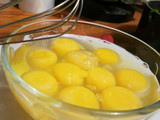 Tortitas de huevo con acelga