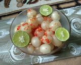 Foto langkah ke 3 dari resep Asinan rambutan kekinian.