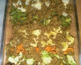 صورة لخطوة 4 من وصفة مسقعة خضار وباذنجان 🥔🍆🌶🥦🥕