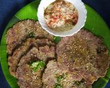 A picture of step 6 of Farali thepala.