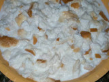 Budín de pan con crema