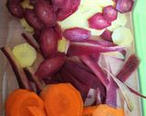 Halloween-Apfel- Möhrensalat🍎🥕 Rezeptschritt 2 Foto