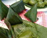 Foto langkah ke 4 dari resep Kue koci pandan.