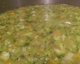 A picture of step 8 of Cream of Broccoli Soup.