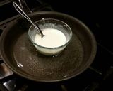 A picture of step 3 of Chocolate Panna Cotta.
