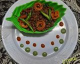 A picture of step 4 of Manipuri Kelli Chana.