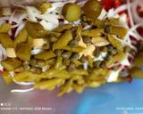 Foto del paso 3 de la receta Caballa a la plancha con ensalada de pimientos del piquillo y espárragos verdes en conserva
