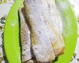 Foto langkah ke 4 dari resep Roti Panggang Gulung Pisang Coklat.