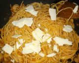 Foto langkah ke 5 dari resep Spaghetti Jamur Merang Mozarella.