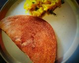 A picture of step 3 of Ragi Dosa.