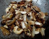 A picture of step 1 of Dry dates kaju chocolate.
