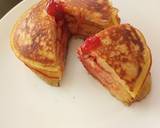 Vanilla flavoured,strawberry jam pancakes recipe step 8 photo