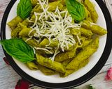 पेस्टो पास्ता (Pesto pasta recipe) रेसिपी चरण 7 फोटो