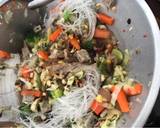 ผัดวุ้นเส้น (เจ) 🥬🥦🌽 วิธีทำสูตร 4 รูป