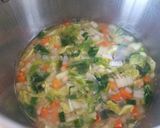 A picture of step 4 of Minestrone.