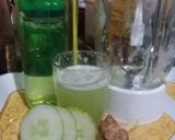 Foto langkah ke 4 dari resep Jus mentimun dengan sereh dan jahe untuk diet.