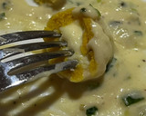 Foto del paso 7 de la receta: Ñoquis de zanahoria rellenos con salsa al verdeo