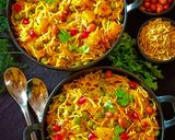 A picture of step 8 of Savory Vermicelli (Namkeen Jave).