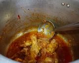 A picture of step 5 of Palak chicken 💖💖.