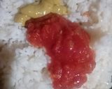 Foto del paso 1 de la receta: Burritos rellenos con arroz de ayer