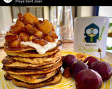 Foto del paso 7 de la receta: 🥞 Tortitas de avena y plátano con manzana caramelizada 🥞