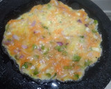 கேரட் ஆம்லெட் (Carrot omelette recipe in tamil) ரெசிபி ஸ்டேப் 3 புகைப்படம்